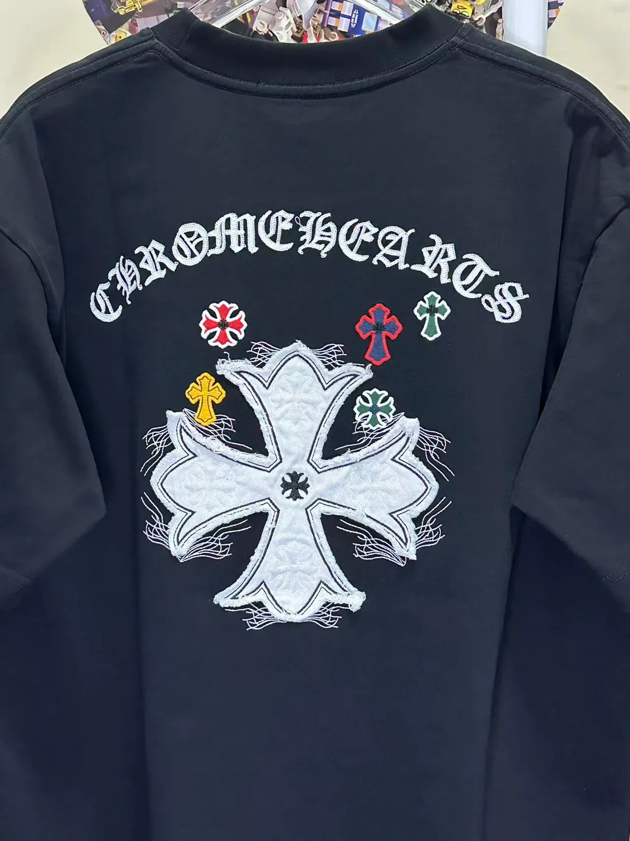 L 26953# Come Hearts* T g ， ， + ， ， ， ， ，Retro ， ! ： ! Same Style ：Black White SIZE：S-XXL